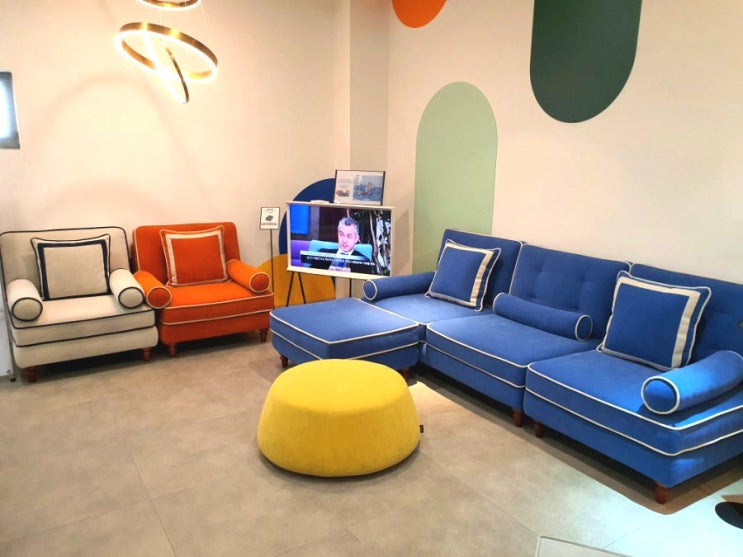 일산 자코모&에싸 4인쇼파 패브릭소파 다양해