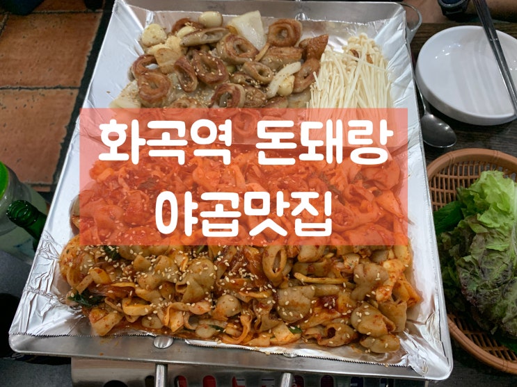  화곡역 돈돼라 야채곱창과 볶음밥이 맛있는 곳