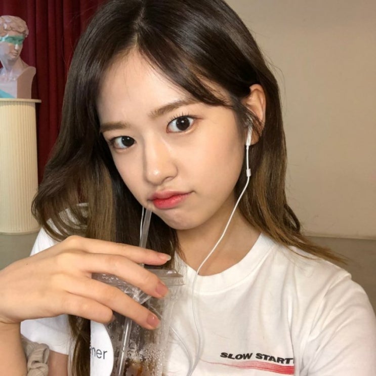  아이즈원(IZ*ONE) 안유진 앞머리 인스타 트위터 사진