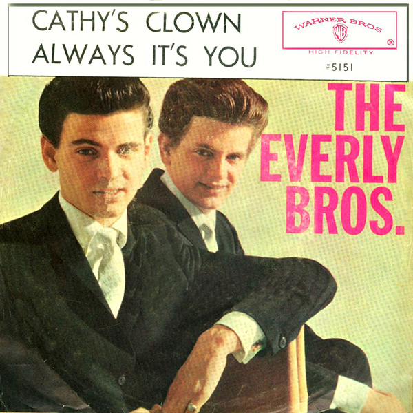 Everly Brothers - Cathy's Clown [듣기, 노래가사, Audio, LV]