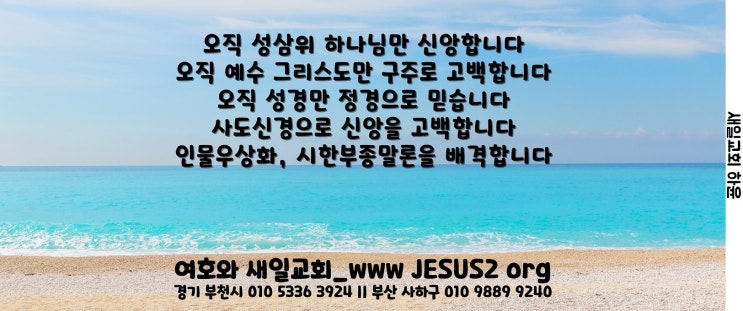 새일교회 | 참된 증인의 양심 새일교회 | 참된 증인의 양심