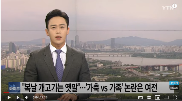 "복날 개고기는 옛말"...'가축 vs 가족' 논란은 여전 / YTN "복날 개고기는 옛말"...'가축 vs 가족' 논란은 여전 / YTN