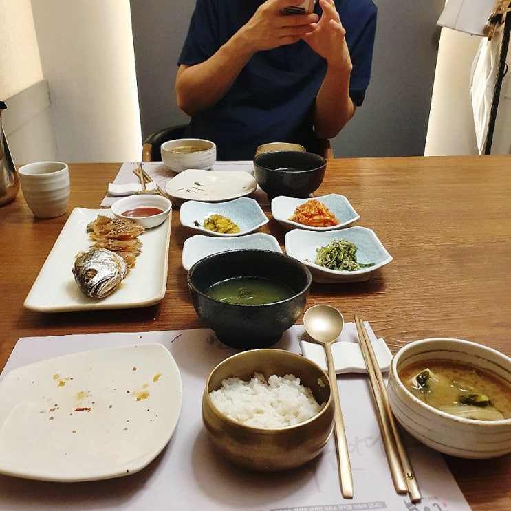 강남 한정식 맛집, 봉우리 역삼본점 '식객정식' 먹어 본 솔직후기