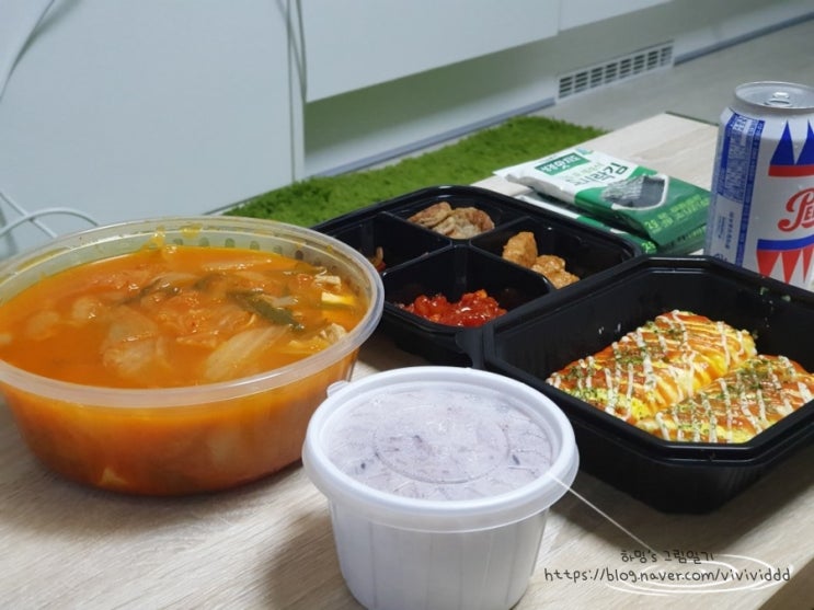  수원배달맛집 김치찌개 존맛집 발견 닥터찬의 찌개백반 곡반정동점