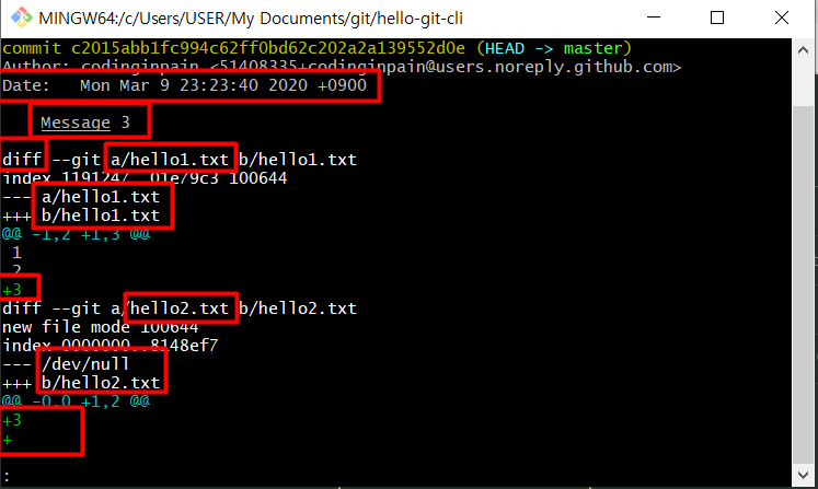 Git] git diff // git reset // git log patch : 네이버 블로그