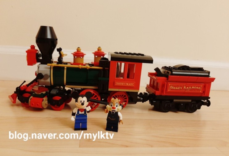 레고 디즈니 기차: 레고 기차역 71044: 레고 조립과정 및 조립시간: 레고 미키마우스