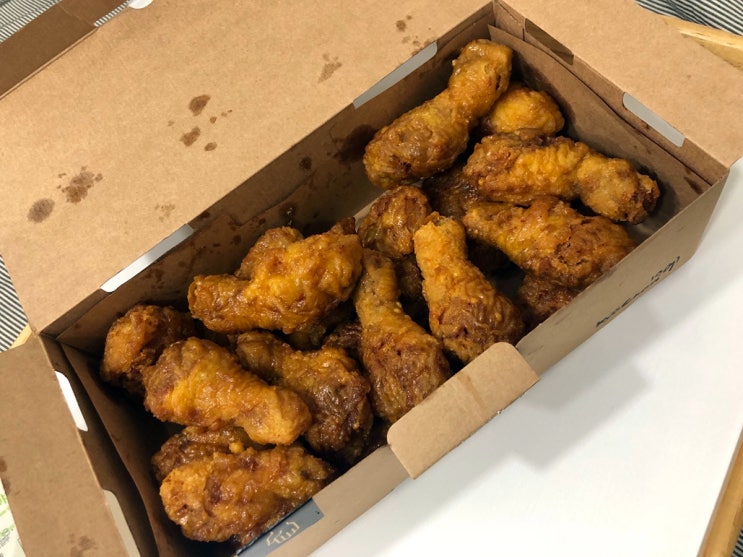  송도신도시 치킨 맛집 교촌치킨 송도드림시티점 허니콤보 포장 뇸뇸