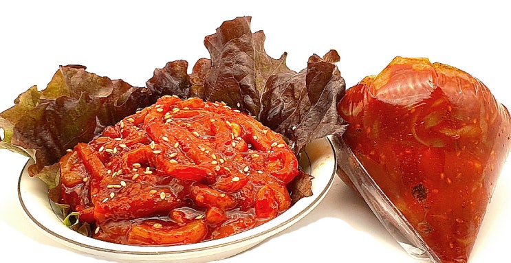  맛있는 반찬 오징어젓갈 혼밥메뉴 캠핑여행 떠날때 엄지척 !!