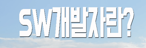  SW개발자 : IT 취업 희망하는 분들은 필독