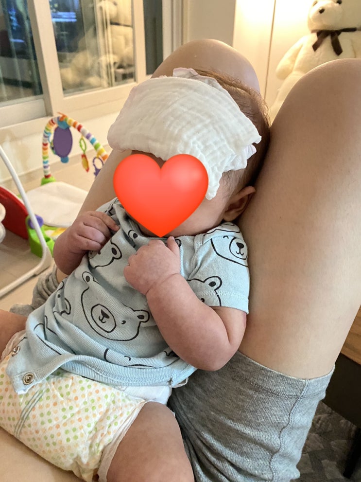  아기 열내리는법 예방접종 후 열날 때