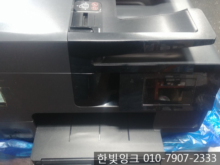 부천 송내동 HP 8610 무한잉크 복합기 잉크 넘침 프린터 수리