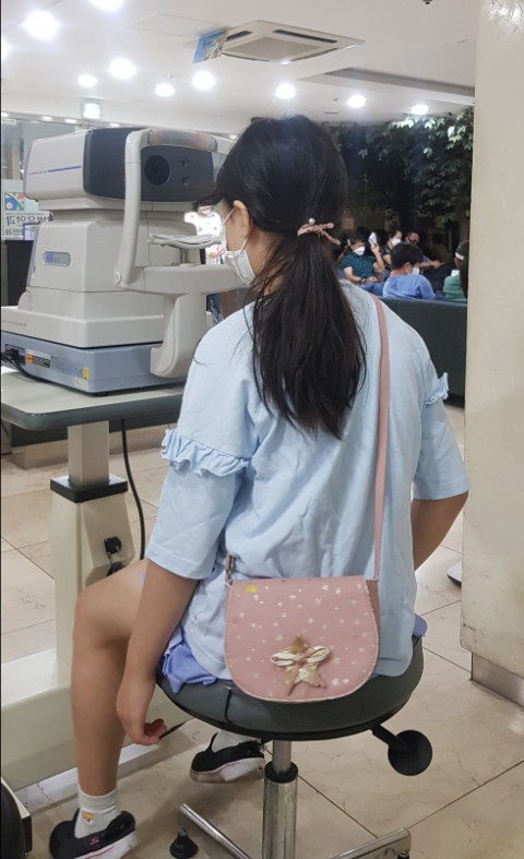  [초등학생시력검사]어린이시력 정기검사받고왔어요