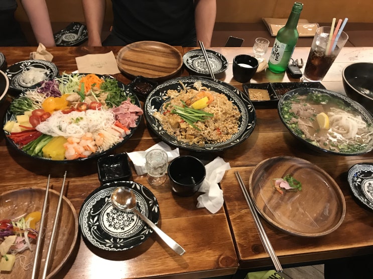  봉담쌀국수 맛집 월남쌈세트 인더비엣