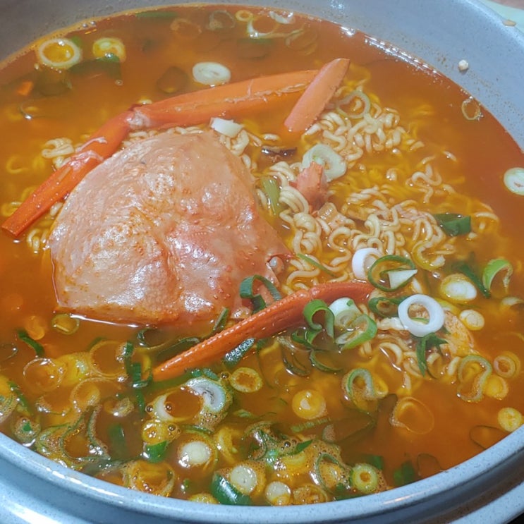  속초여행 홍게라면 홍게랑
