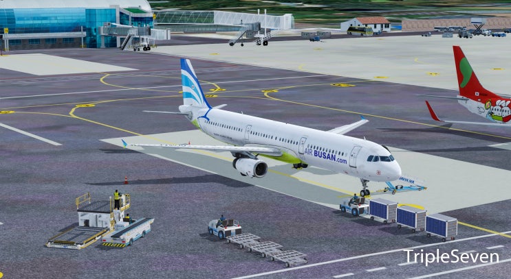  [TripleSeven/비행일지] 에어부산 BX8096편 제주 - 서울/김포 비행일지 VATSIM (Feat. AS A321 Prof.)