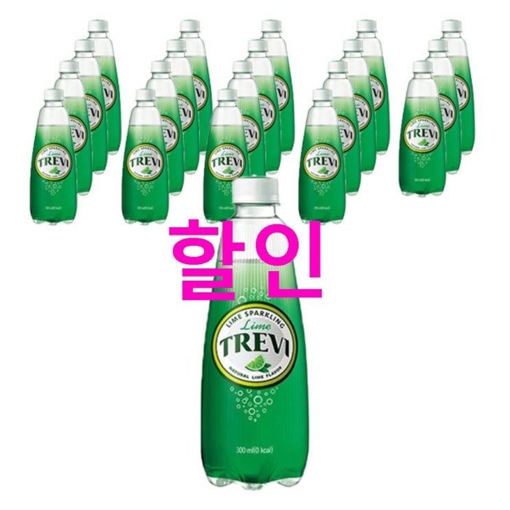 이번달 할인핫템 롯데칠성음료 트레비 라임 300ml 20펫 실제 후기예요