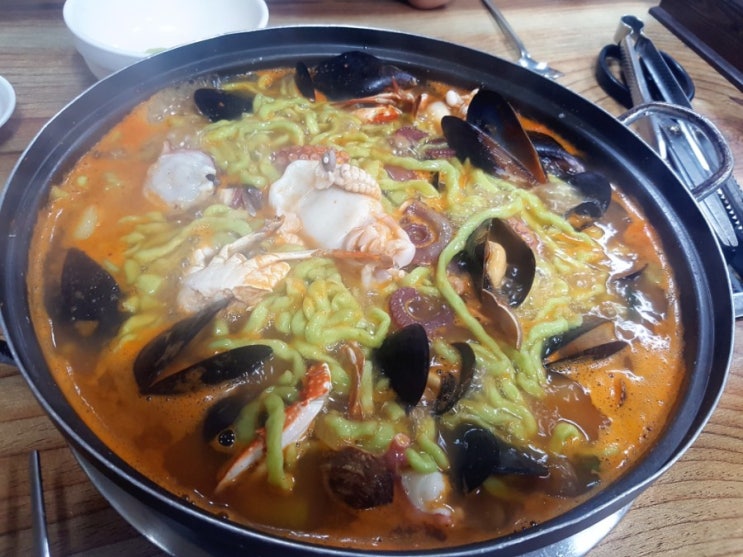  당진 한진포구 칼국수 맛집 | 사랑방 손칼국수