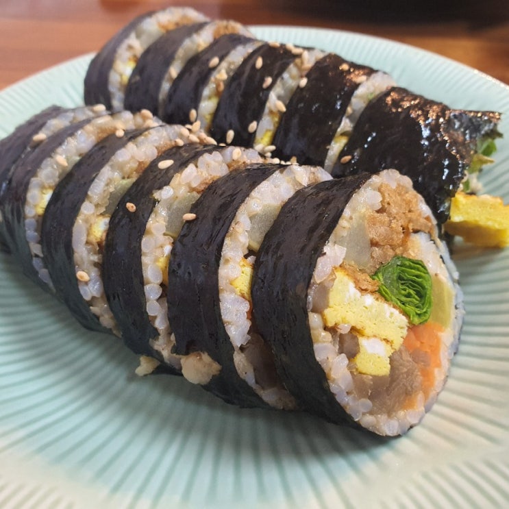  하남 숨은맛집 현미로 만든 영양김밥 김밥맛집이로세