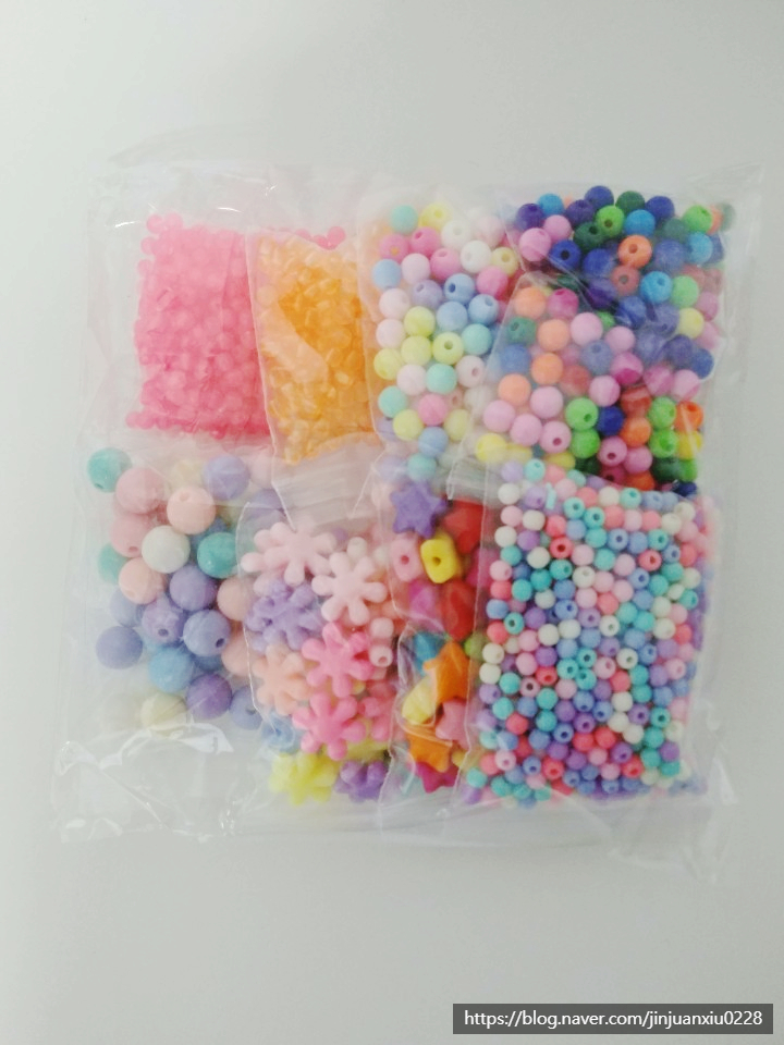  다이소 다용도케이스로 비즈 정리하기