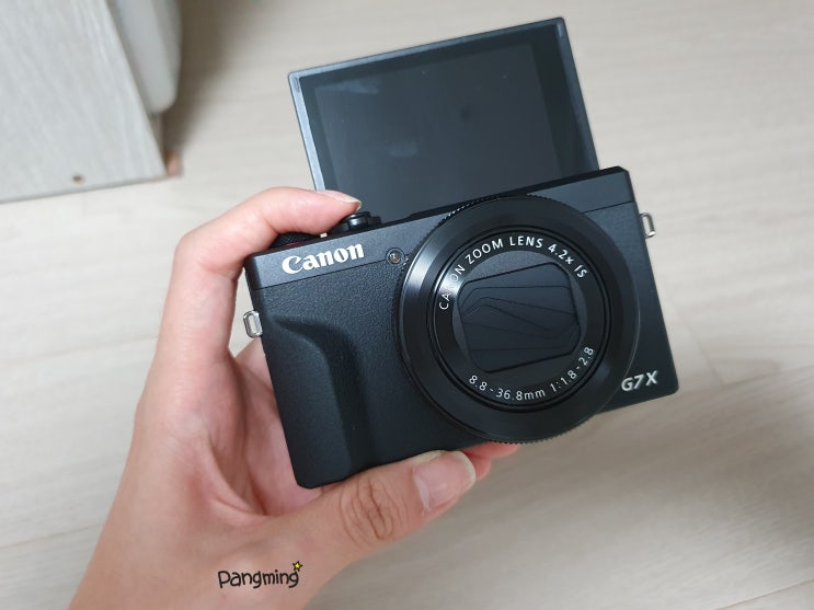 캐논 파워샷 G7x mark3/ 카린이의 내돈내산 언박싱/ 블로그 카메라 추천/ 안소희 카메라