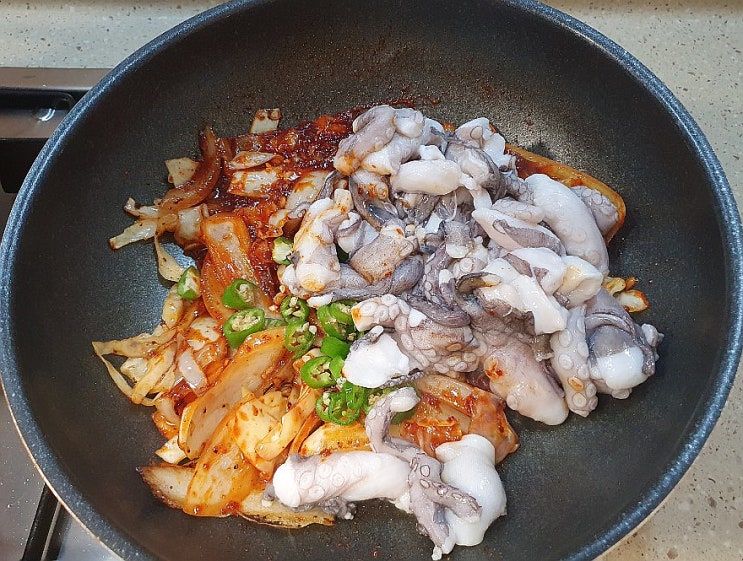  집에서 먹는 여름철보양식 홈쇼핑 착한낙지 내돈내먹 후기! 낙지효능도 알아봐요~