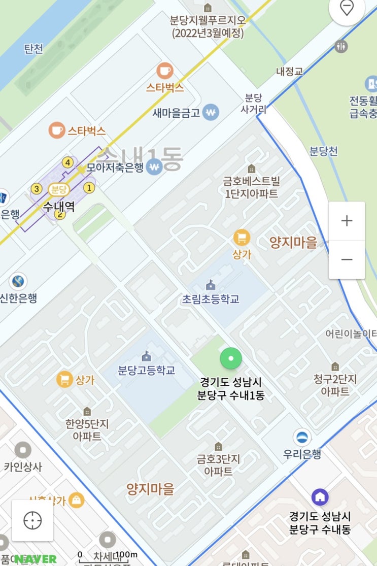  분당 수내동 아파트 시리즈 1탄(수내1동 양지마을 금호,한양,청구)