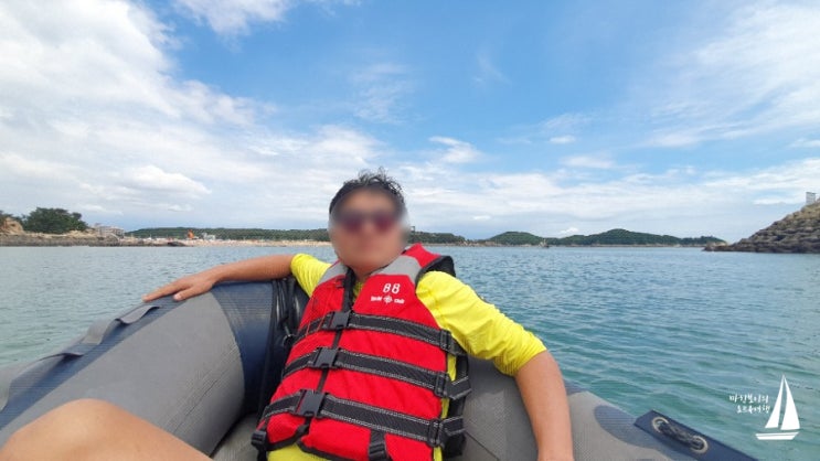  2020년 7월 을왕리, 왕산 고무보트, 모터보트 타기(4)