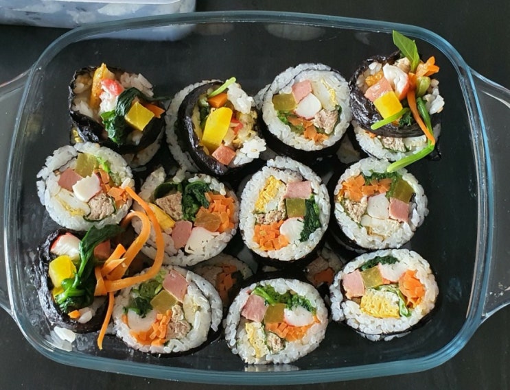  김밥 맛있게 싸는법/백종원보다 맛있는김밥 (참치김밥,야채김밥)