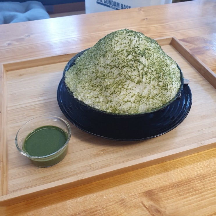  [먹거리 리뷰] 신촌 브라운스케일 여름한정 신메뉴 말차 빙수 먹어본 후기