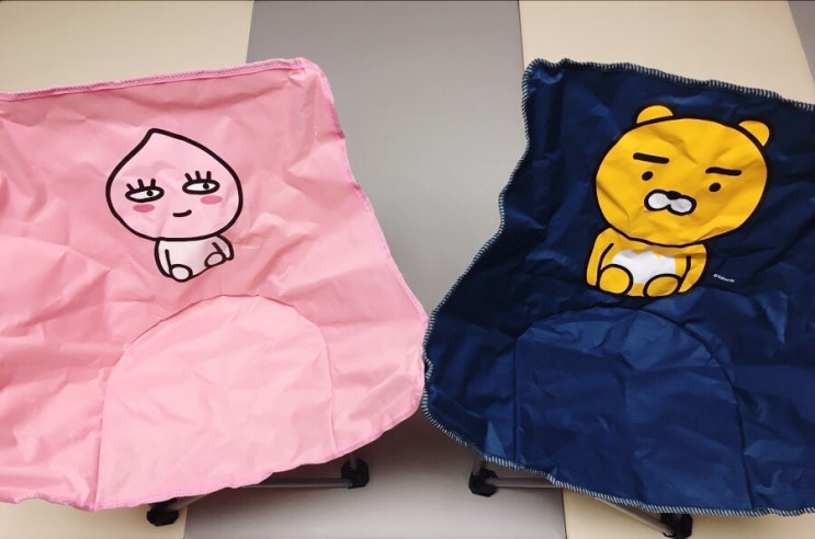  카카오프렌즈 캠핑의자 너무 예뻐서 더 구매하고 싶어져!