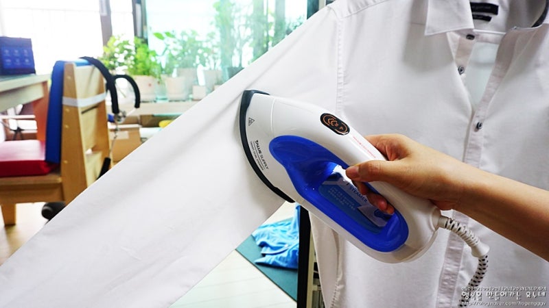 다림판 스팀 다리미판 커버로 쉬운 와이셔츠 다림질