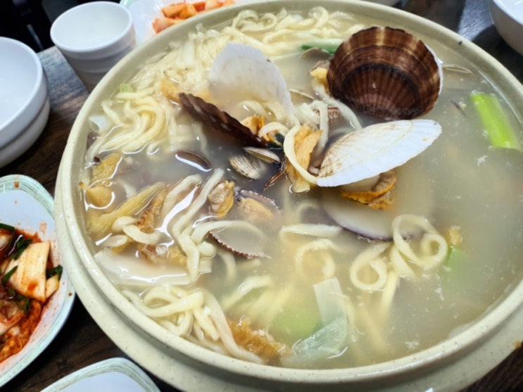  황해해물칼국수(인천 영종도 맛집! 을왕리 해수욕장 방문후)