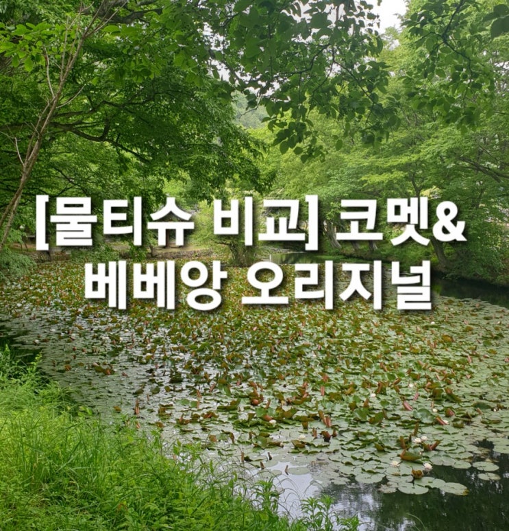 [물티슈 비교]코멧 & 베베앙 오리지널