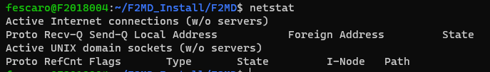  WSL에서 netstat 안되는 현상