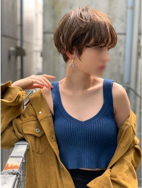 앞머리 있는 숏컷 앞머리 없는 숏컷 실장가온 네이버 블로그
