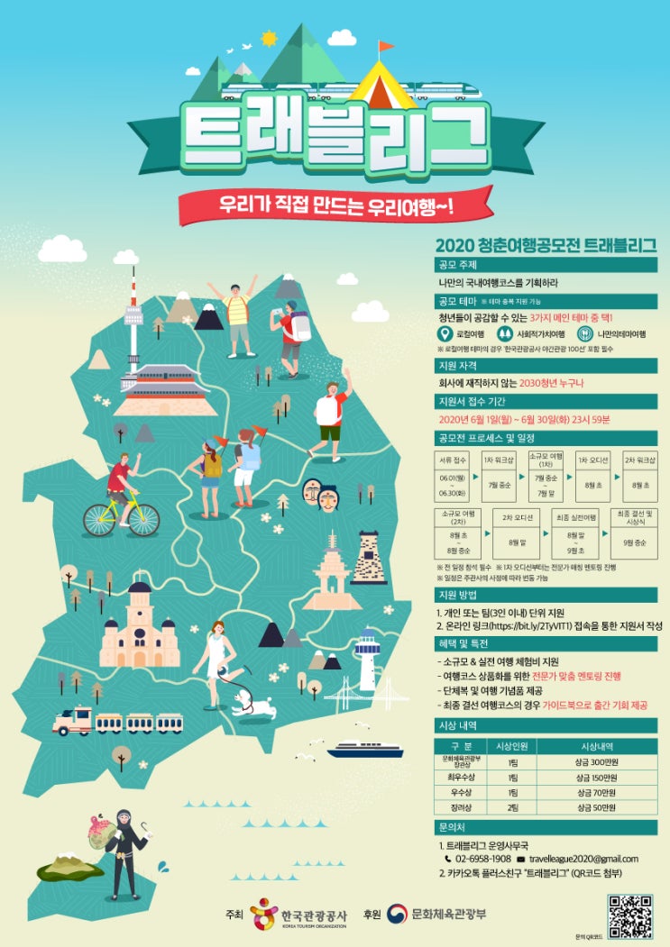  [트래블리그] 2020 청춘여행 공모전 합격 후기