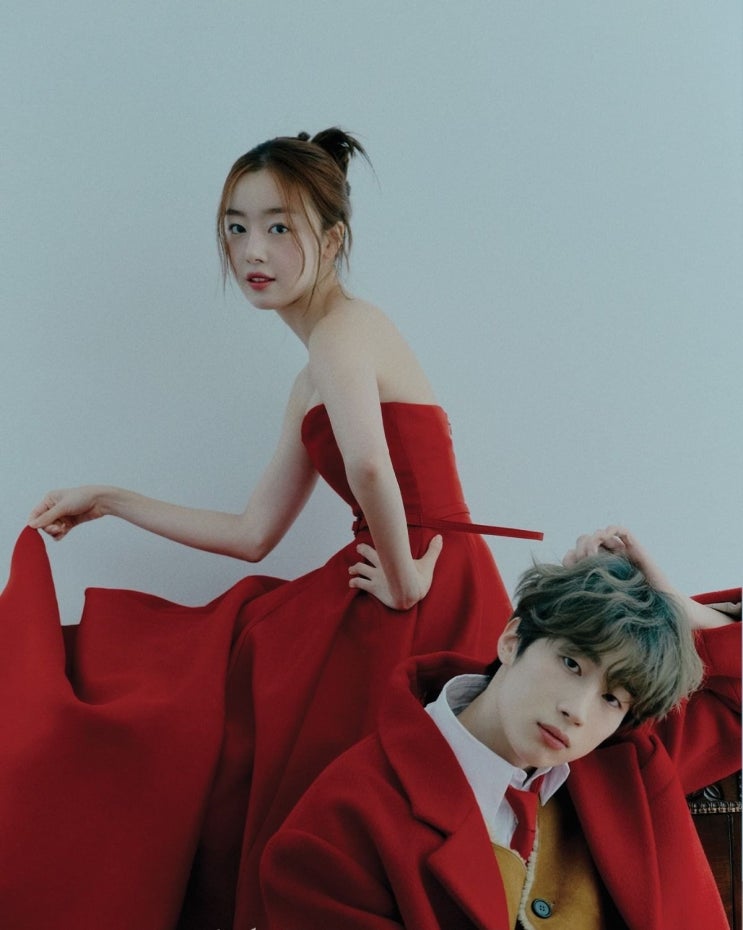 한선화 한승우 남매 퍼스트룩 화보 한선화 한승우 남매 퍼스트룩 화보