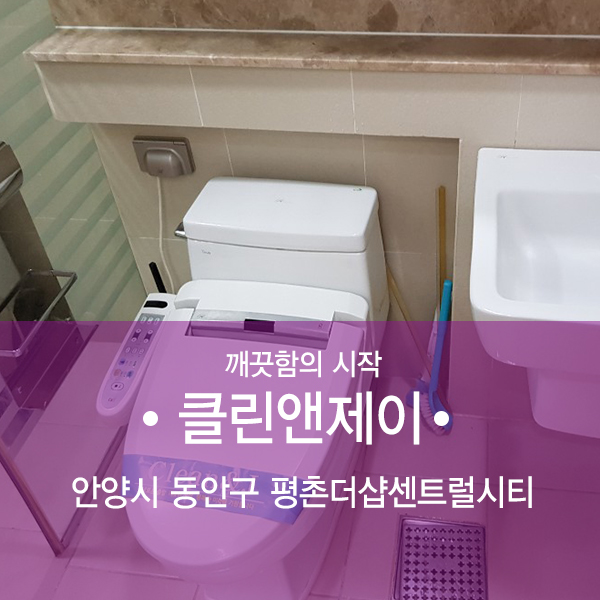  안양 아파트청소 평촌더샵센트럴시티