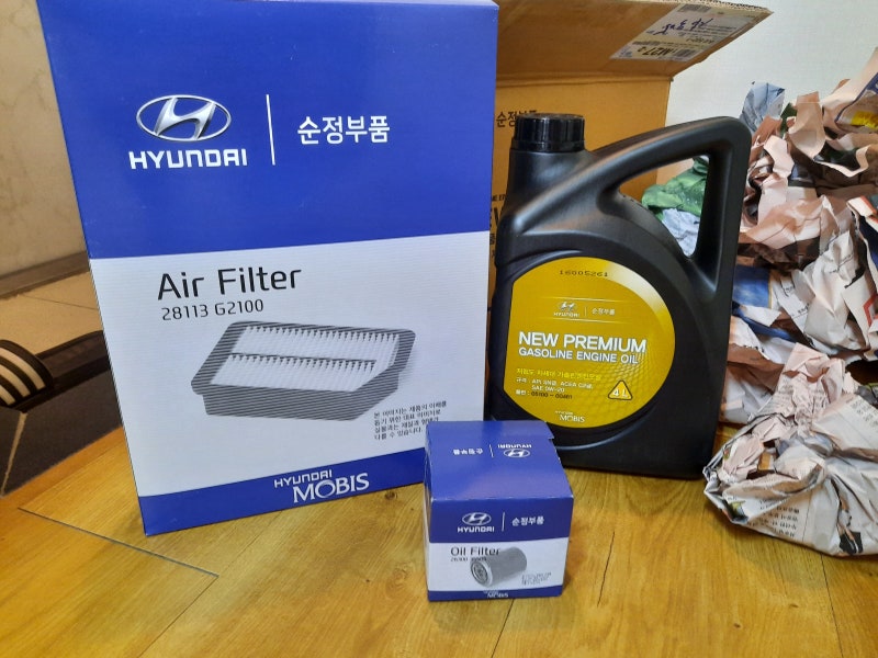 니로 하이브리드 순정엔진오일+필터패키지 니로 하이브리드 순정엔진오일+필터패키지