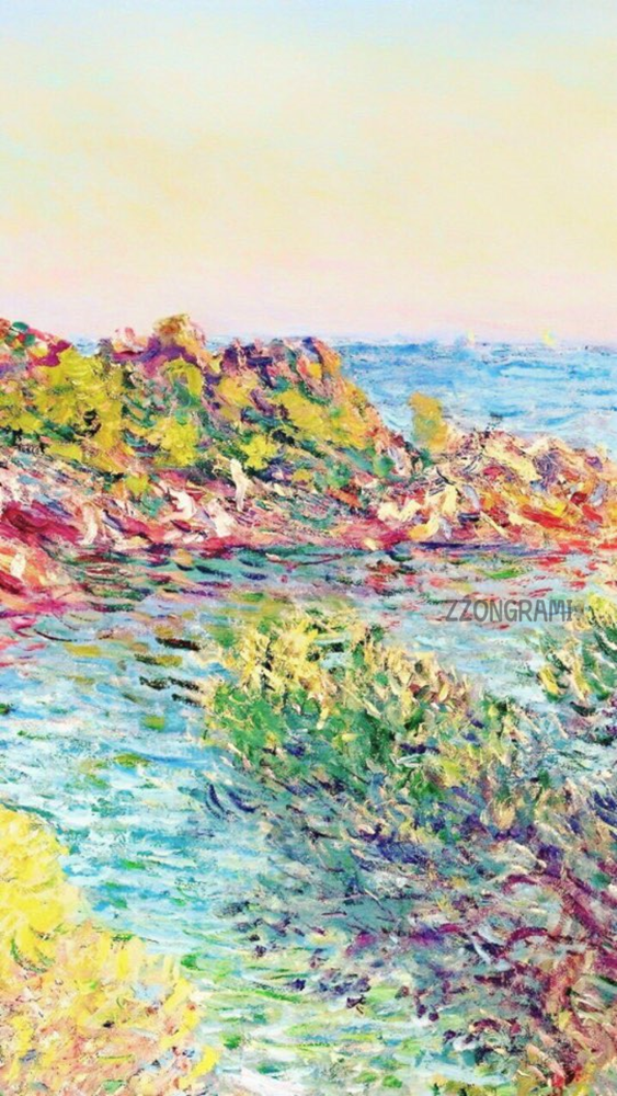 클로드 모네[Oscar-Claude Monet] : 몬테카를로 인근 풍경 (Landscape near Montecarlo)