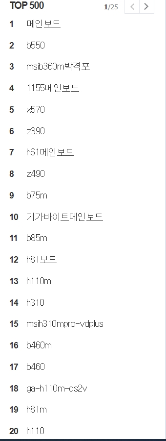  인텔 Intel 코멧레이크 메인보드 검색1위는 B460?Z490?