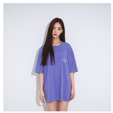  New Vintage Washing Tee(purple)영프로젝트 반팔 뉴 빈티지 뉴트로 유니섹스 캐주얼 브랜드