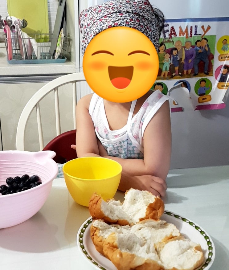  집에서 만드는 모닝빵 샌드위치(31개월 아기랑)