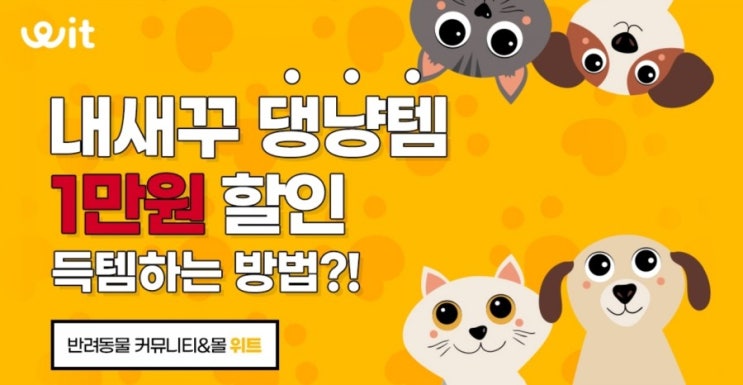  지렸다. 위트 회원가입 1만원 할인!