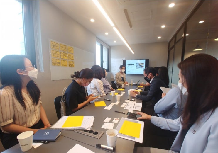  2020 특허청 국민디자인단 회의참석/서비스디자인