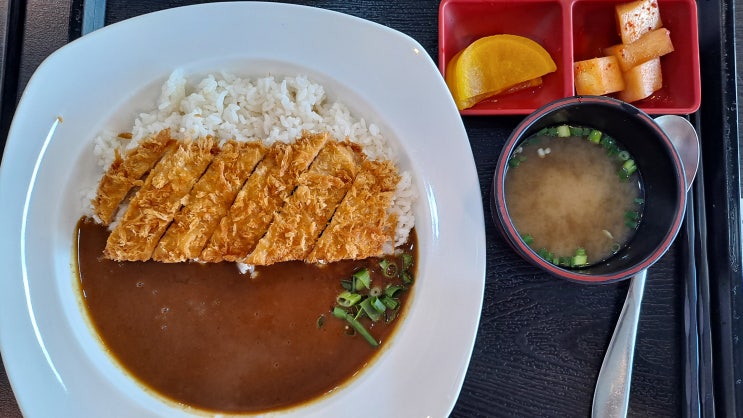  광주 유스퀘어 푸드코트 맛집 미소야 돈카츠카레