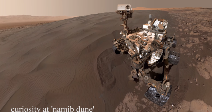  NASA 나사가 공개한 4K 최신 화성 모습