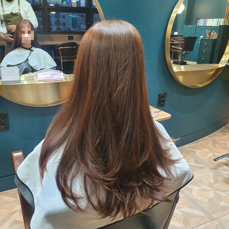  유성 봉명동 미용실 [이안뷰티살롱] 레이어드컷 + 염색