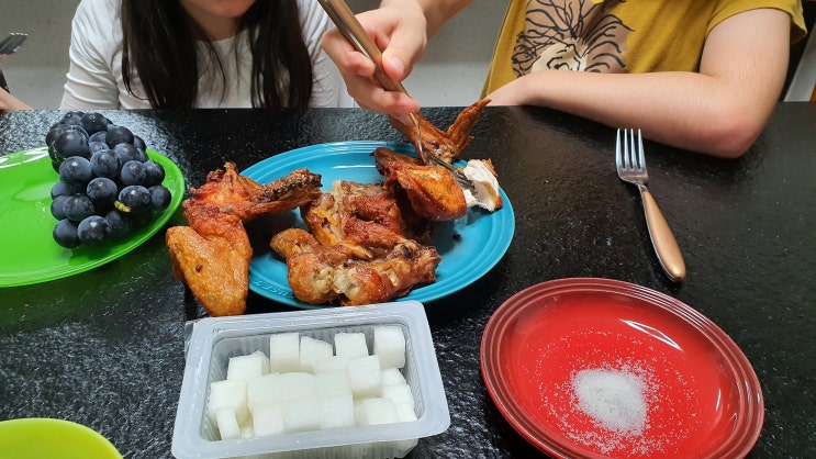  오대륙통닭 용곡동 지점 : 옛날통닭 특징과 탄산 메모