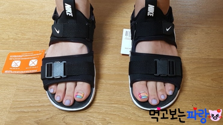  [나이키] 내돈내산 우먼스 나이키 캐년 샌들 NIKE (CV-5515-001)